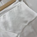 Satin Irregular Midi Skirt